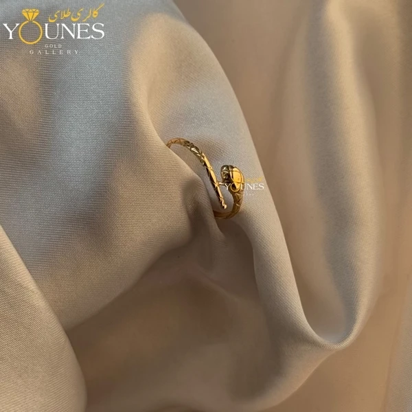 انگشتر مار طلا